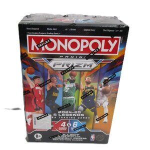 2024-25 Panini Prizm Monopoly NBA Blaster Box - 6 Packs - Factory Sealed